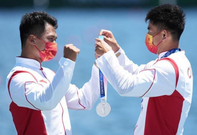 惜败失金亦是突破 男子双人划艇再度展现中国力量